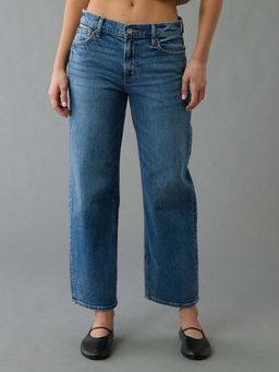 American Eagle - Women Blue StovePipe Jeans