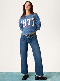 American Eagle - Women Blue High Rise StovePipe Jeans