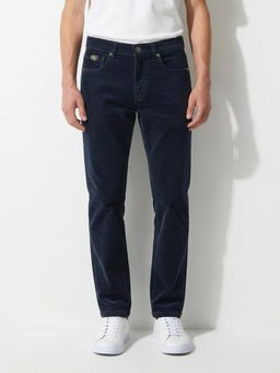 Being Human - Navy Blue Straight Fit Denims for Men