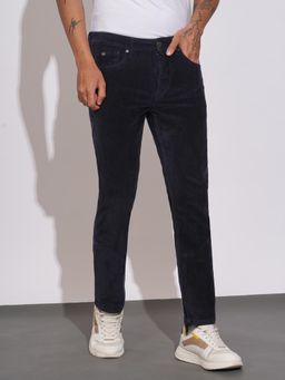 Being Human - Navy Blue Slim Fit Denims for Men