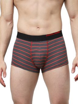 Jack & Jones - Men Stripes Grey Trunk