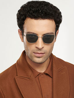 Vincent Chase - by Lenskart Gold Purple Blue Full Rim Cat Eye Vintage Vc S14079 C3 Polarized Sunglasses