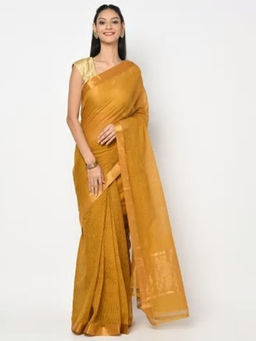 Fabindia - Cotton Mangalgiri Border Sari
