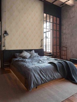 Excel - Wallpaper New York Beige Light Rays