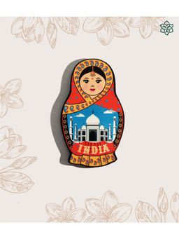 Maatir - Doll Wooden Magnet