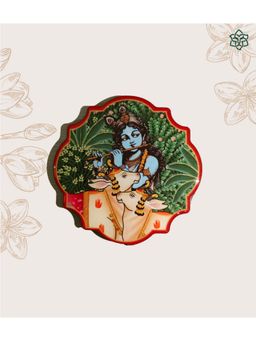 Maatir - Pichwai krishna art Magnet