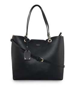 ESBEDA - Black Color Structured Solid Handbag for Women
