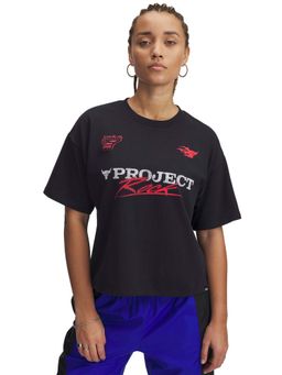 Under Armour - Womens Project Rock Boxy Half Sleeves Tshirt