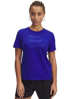 Under Armour - Womens Project Rock Heavyweight Half Sleeves T-Shirt