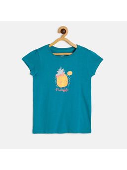 MINI KLUB - Kids Girls Green Knit Top