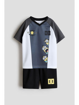 H&M - Kids Grey 2-Piece Football Set