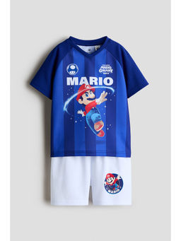 H&M - Kids Blue 2-Piece Football Set