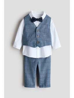 H&M - Boys Blue 4-Piece Dressy Set