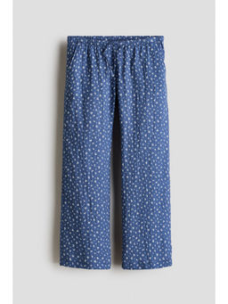 H&M - Girls Blue Pull-On Trousers