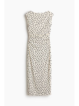 H&M - Women Black Cap-Sleeved Dress