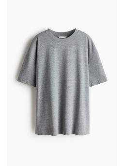 H&M - Women Grey Oversized T-Shirt
