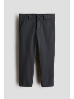 H&M - Boys Grey Twill Chinos