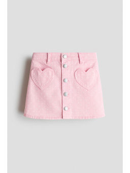H&M - Girls Multi-Color A-Line Denim Skirt