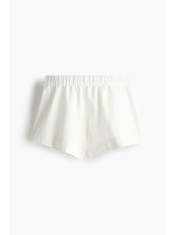H&M - Women White Denim Pull-On Shorts