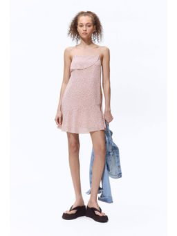 H&M - Women Pink Tie-Back Strappy Dress