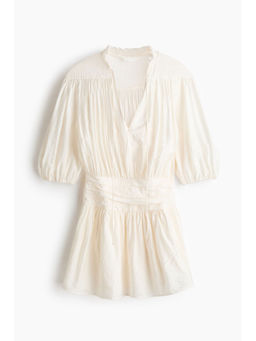 H&M - Women White Draped Tunic Dress