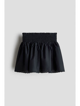 H&M - Girls Black Flared Cotton Skirt