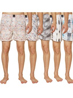 Urban Scottish - Men Lightweight Digital Print Boxers (Pack of 5)