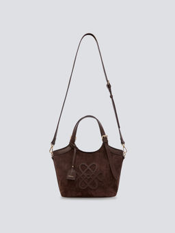 Pomelo - Mini Carry Handbag - Mocha Brown