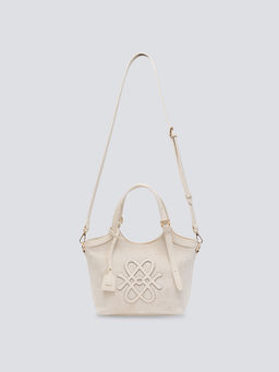 Pomelo - Mini Carry Handbag - Blanche Beige