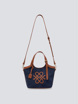 Pomelo - Mini Carry Handbag - Denim Blue