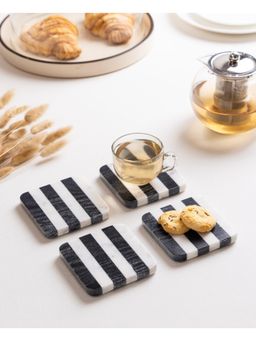 Marbleous - Marble Multi-Color Coasters (Pack of 4)