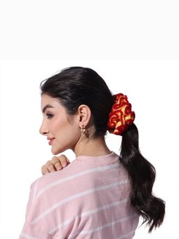 Depano - Yellow Loopie Love Knitted Hair Scrunchie