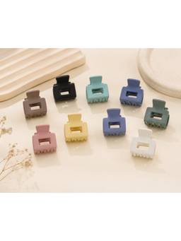 Scoup - Multi-Color Square Hair Clips