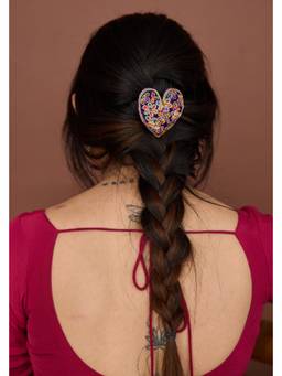 Ziddi - Purple Jamuni Dil Small Pin