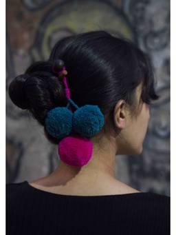 Ziddi - Teal Khoob Mastana Bun stick