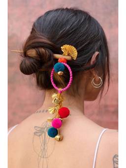 Ziddi - Multicolour Dora Bun Stick