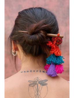Ziddi - Multicolour Kiara Bun Stick