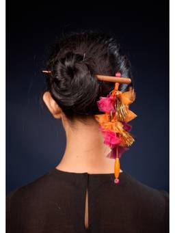 Ziddi - Orange Amy Bun Stick