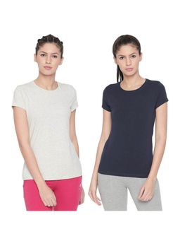 Bodycare - Bodyactive Pack Of 2 Women'S Tshirt - Multi-Color