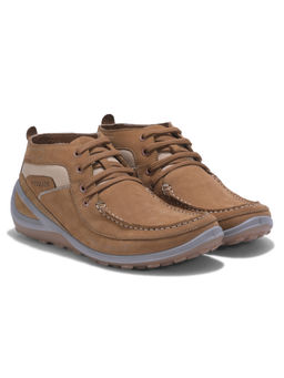 WOODLAND - Mens Camel Casual Brown Boots