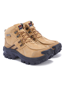 WOODLAND - Mens Camel Beige Casual Boots