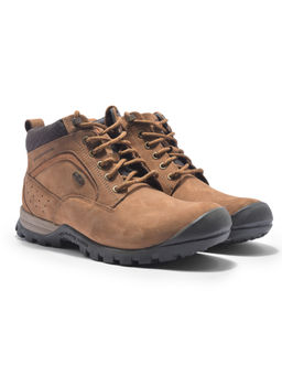 WOODLAND - Mens Cashew Brown Casual Boots