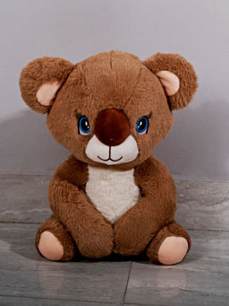 DukieKooky - Kids Brown & White Koala Soft Toy