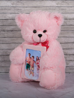 DukieKooky - Super Cute & Adorable Pink Teddy Bear Soft Toy