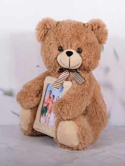 DukieKooky - Super Cute & Adorable Brown Teddy Bear Soft Toy