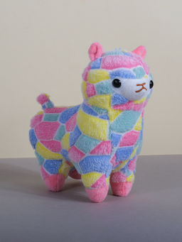 DukieKooky - Super Cute & Adorable Multicolor Llama Soft Toy