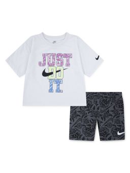 Nike - Lace It Up Bike T-Shirt And Shorts