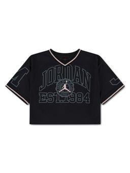 Jordan - Black Diary Cropped Jersey