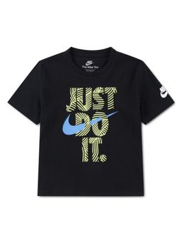 Nike - Boys Black Graphic T-Shirt