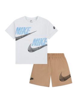 Nike - White Sportswear In The Zone Relaxed Jersey And Shorts